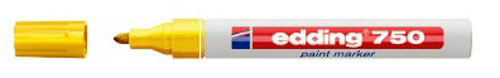 popisovač EDDING 750 žlutý