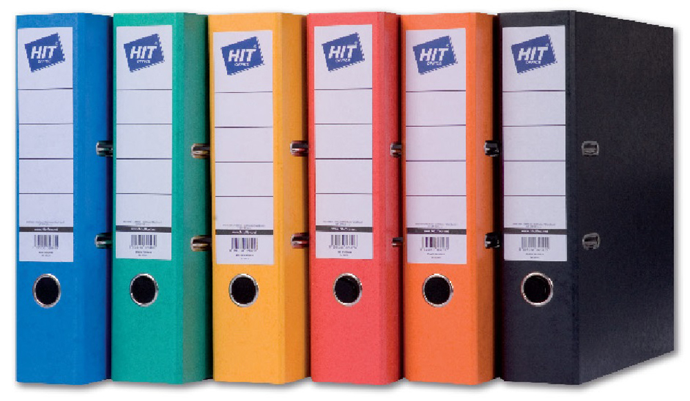 pořadač pák.karton.A4/75mm prešpán zelený 260.03