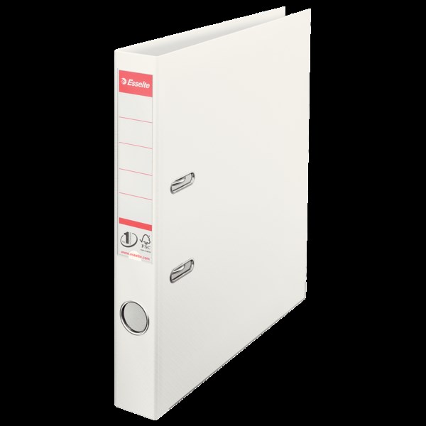 pořadač s pákou A4/50 bílý celopl.ESSELTE 811400
