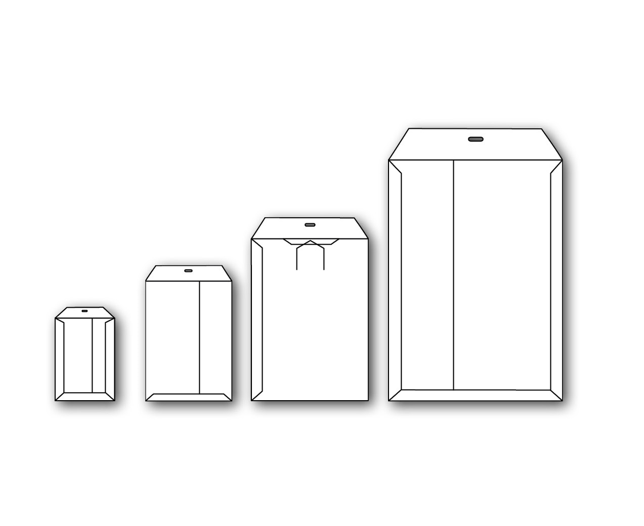 prostorová taška -kartonová B3 414x545mm 245.00