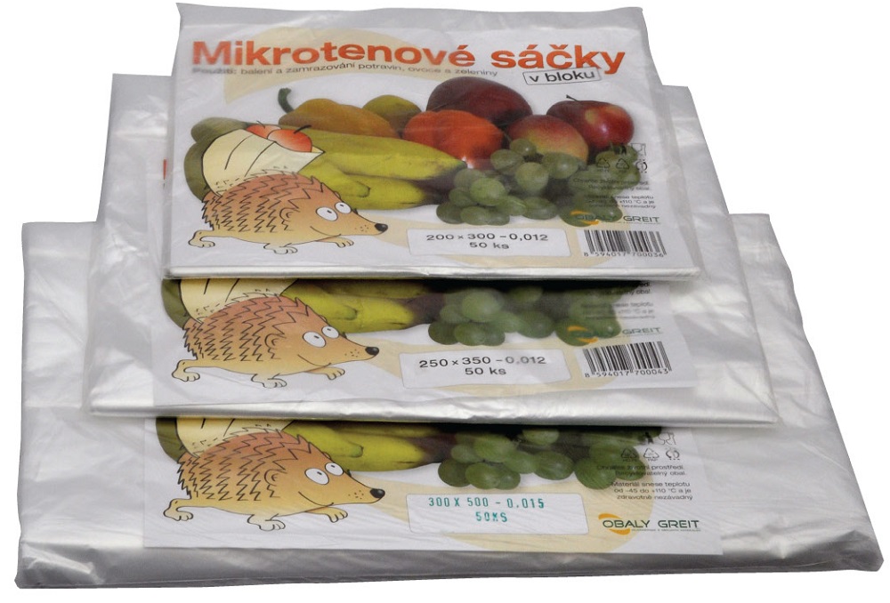 sáčky mikroten 200x300/50ks odtrhávací MI1 12mi